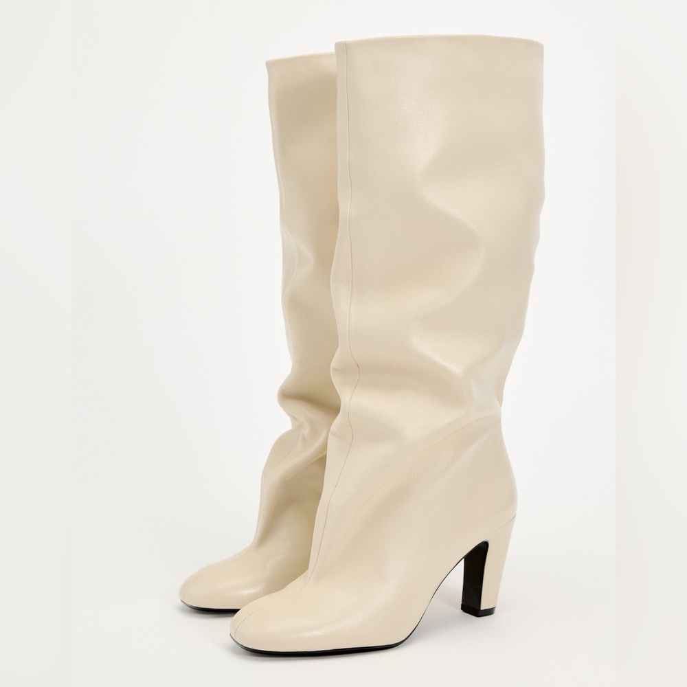 ZARA Leather Boots - Price Firm
